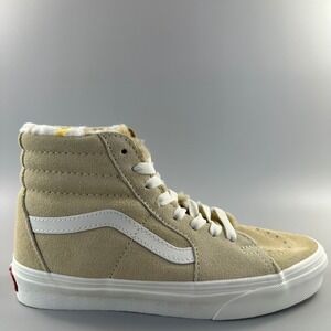 Vans Sk8-Hi Cozy Hug Biscotti Women Size 6.5 Faux Fur Sherpa Skate Shoes NEW